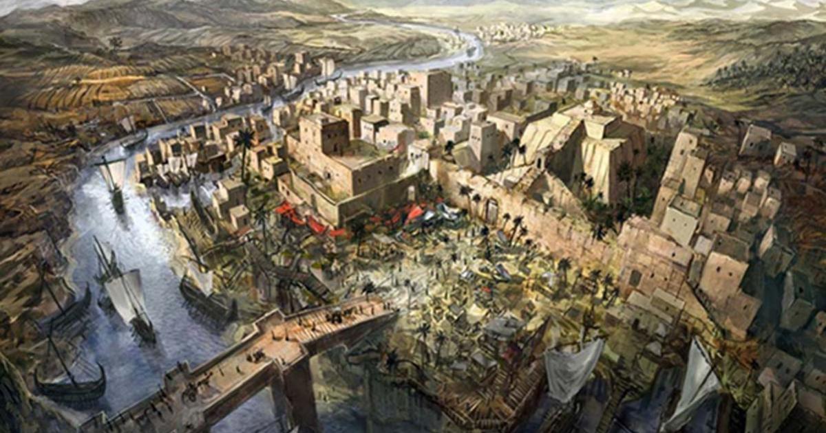 Clay tablets that named a lost city.
