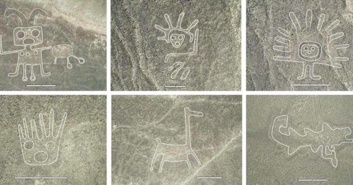 Hundreds of new pictures scraped into the desert.