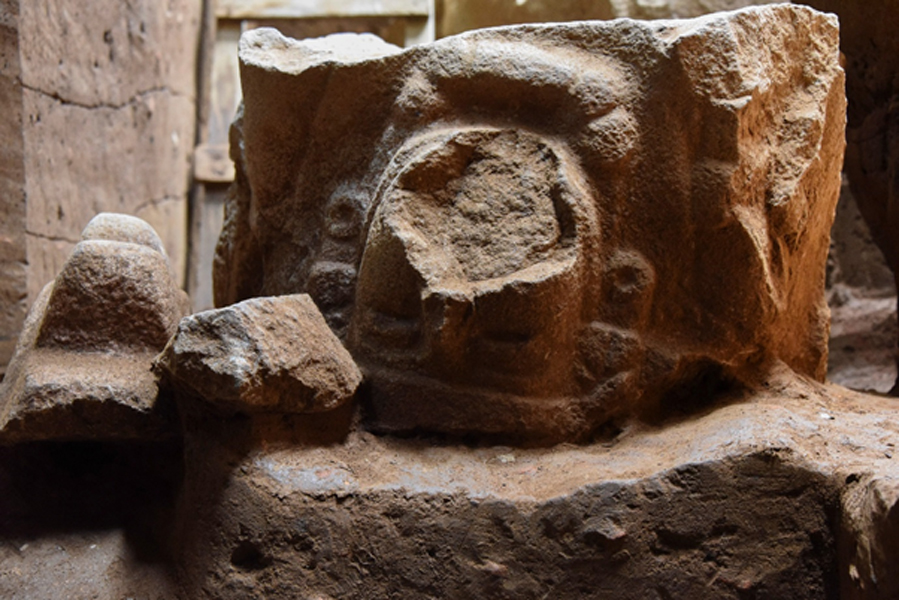 Giant stones of a grandfather story