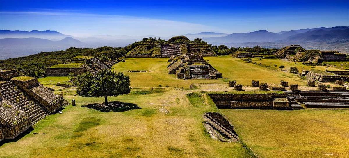 A building hidden under the main plaza