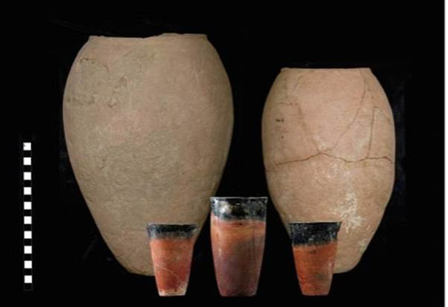 Thick beer from a very old pot.