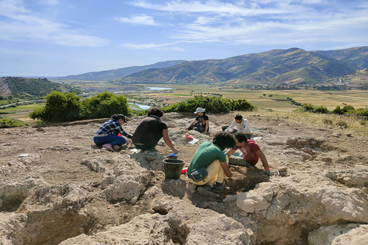 A farming town before the Phoenicians