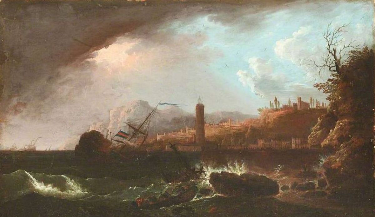 Jugs on a deep merchant hull